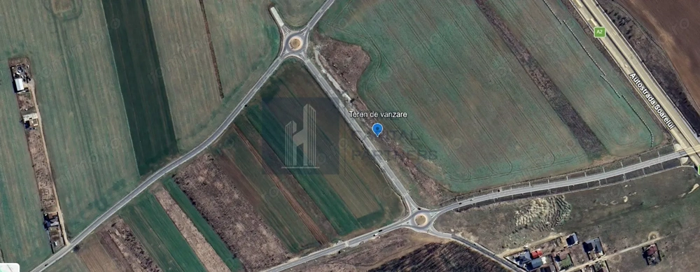 Teren intravilan 1.300 mp | Brănești Ilfov | DJ100 | Front 74 ml