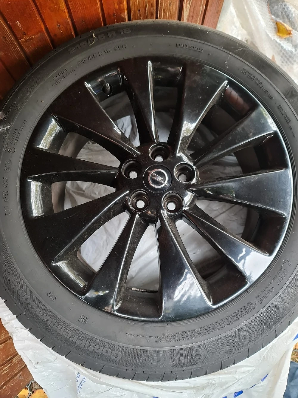 Vand 4 cauciucur vara + jante Opel