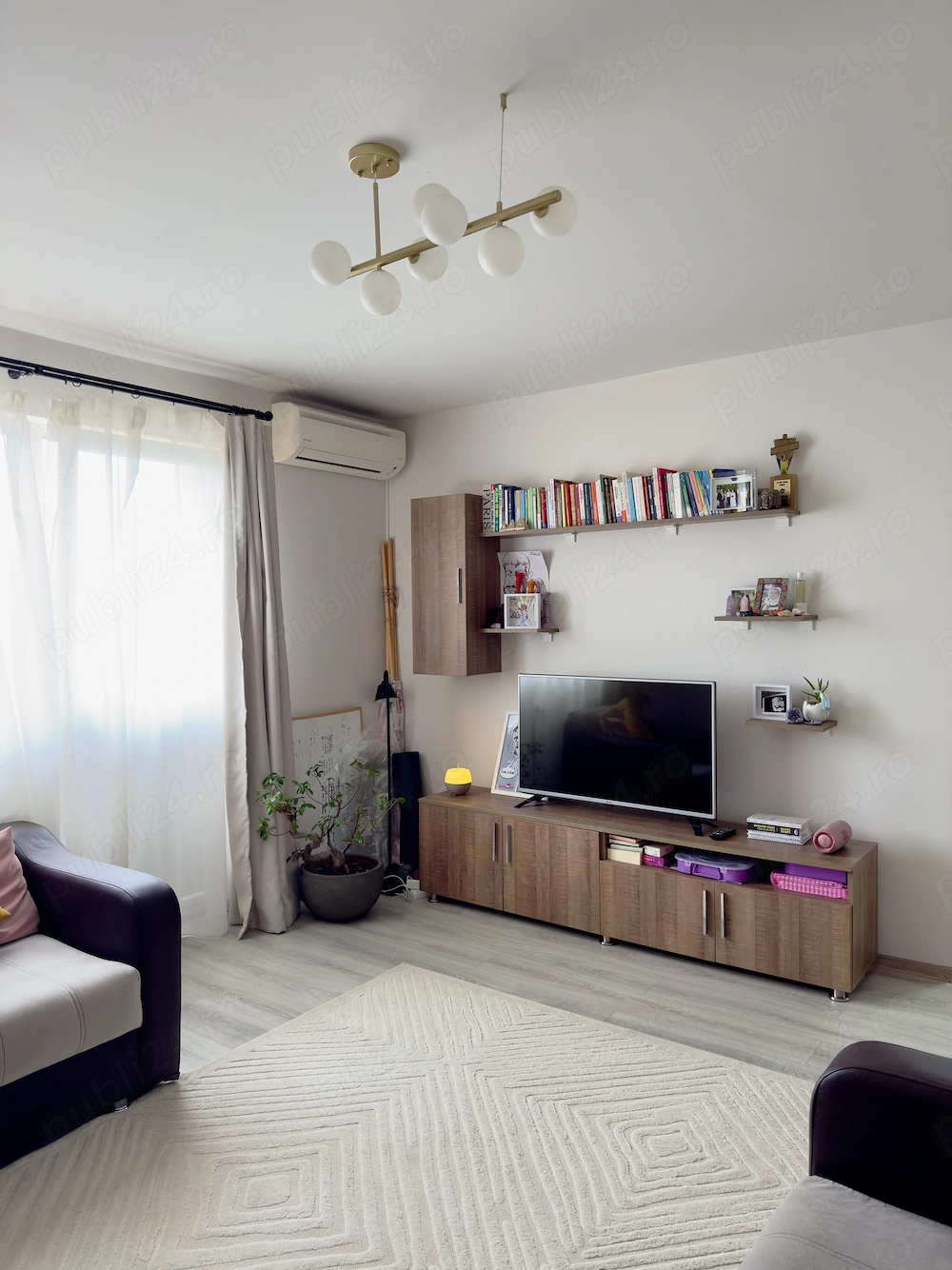 Direct de la proprietar apartament 2 camere complet mobilat si utilat