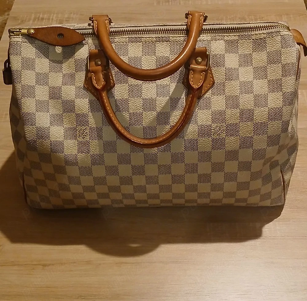 Geantă LOUIS VUITTON Damier Azur Speedy 30