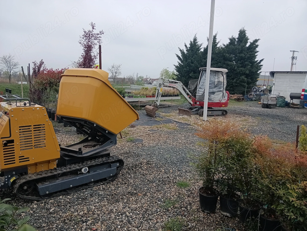 Vând Mini Dumper Motor Diesel KOOP   Ideal Spații Înguste
