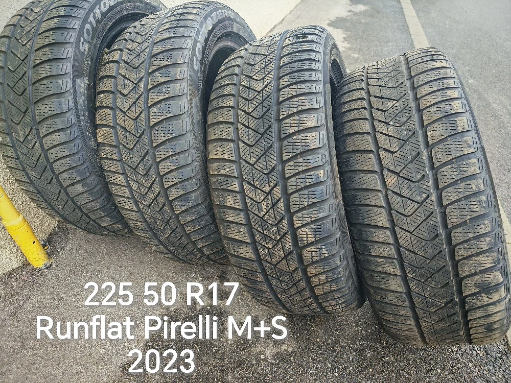 cauciucuri pirelli runflat 225 50 17 m+s winter sottozero 