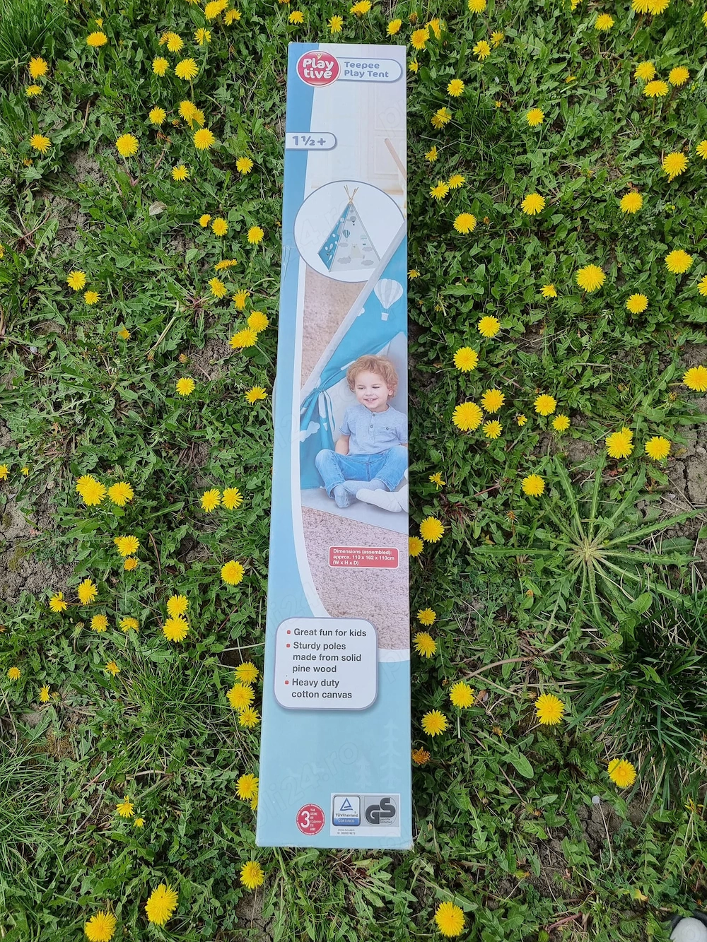 Vând cort de joacă pt interior Playtive Teepee neutilizat