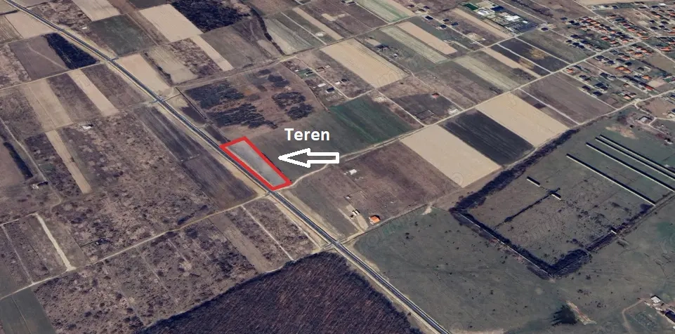 Oportunitate, 9196 mp, 30 euro/mp, 187,78 m deschidere la inelul metropolitan