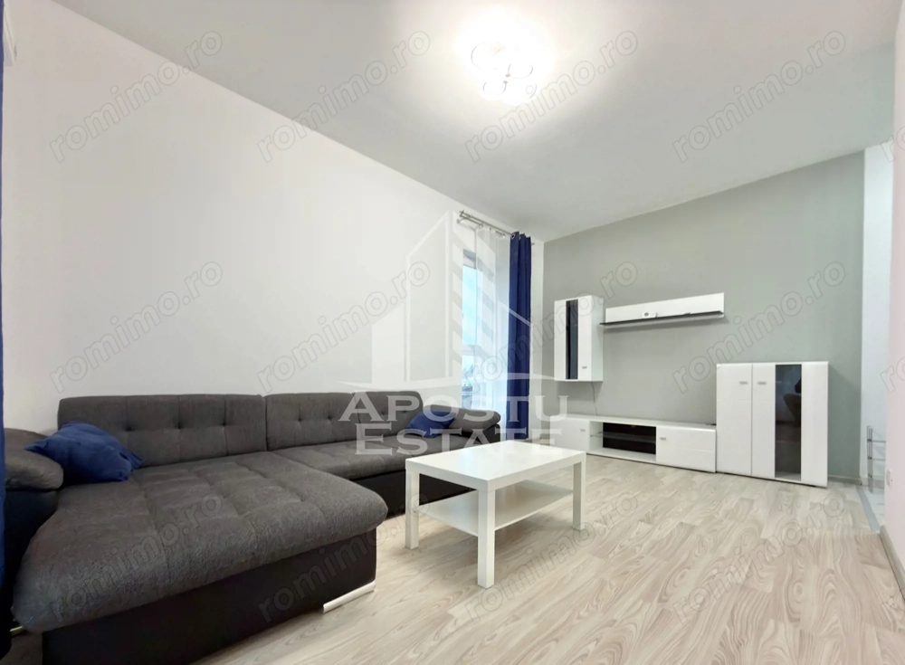 Apartament cu 2 camere si dressing decomandat mobilat in Giroc, asfalt