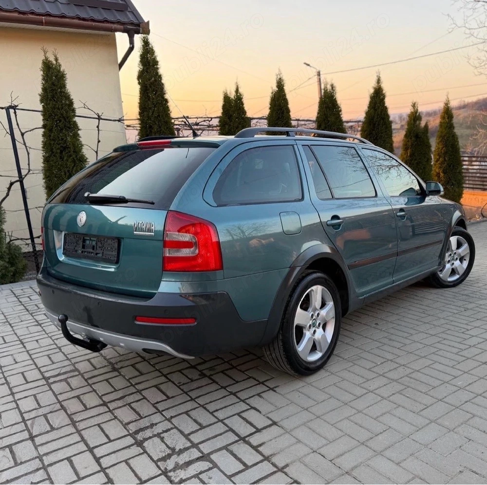 Skoda Octavia Scout 4x4 Xenon Carlig Climatronic 2.0 Diesel