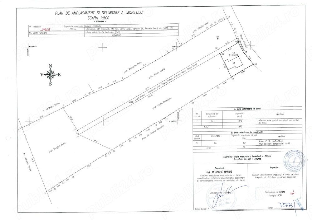 Vânzare 2 loturi teren Comarnic