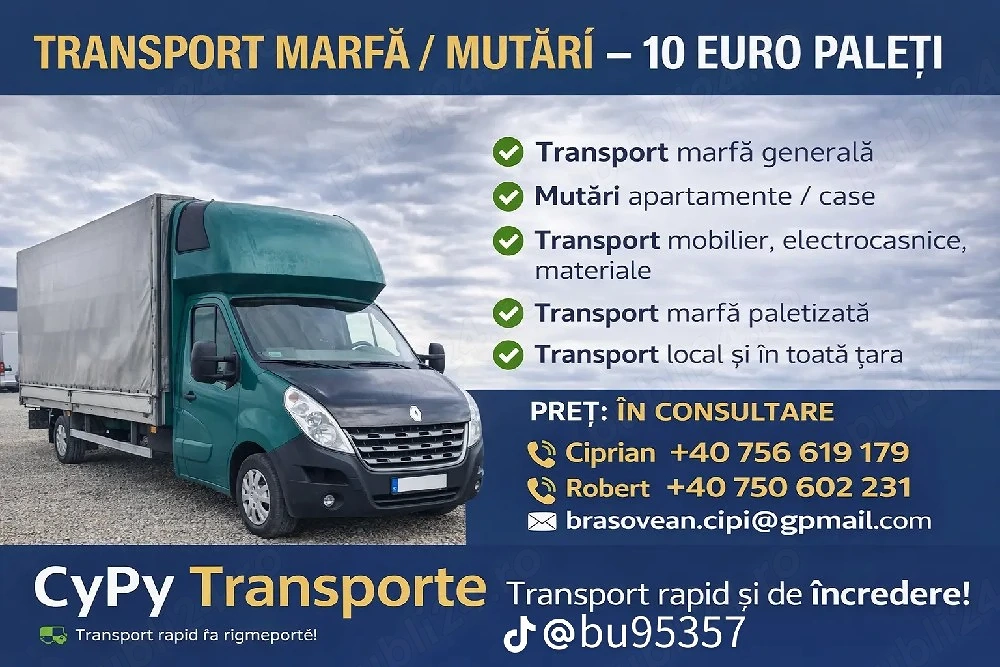 Servicii Transport Marfă