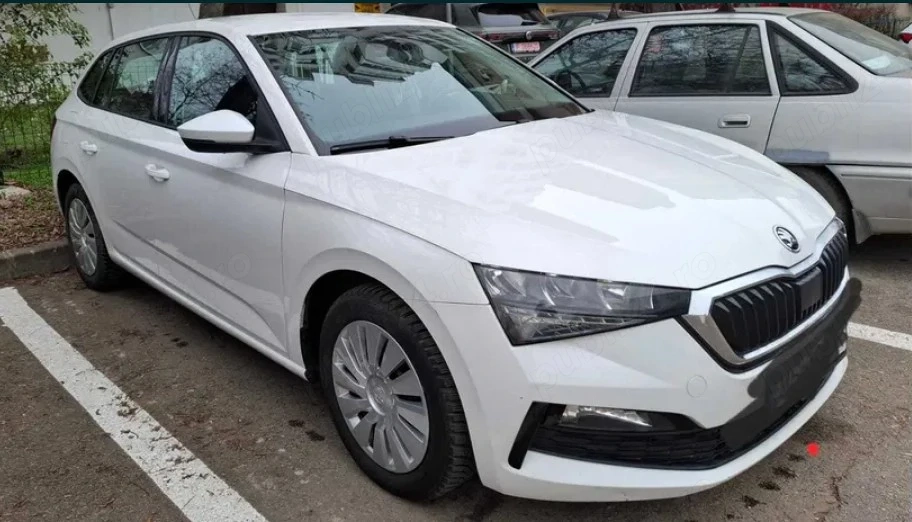 Skoda Scala 1.0 95cp. Istoric service. Front assist. Line assist. Fără daune!