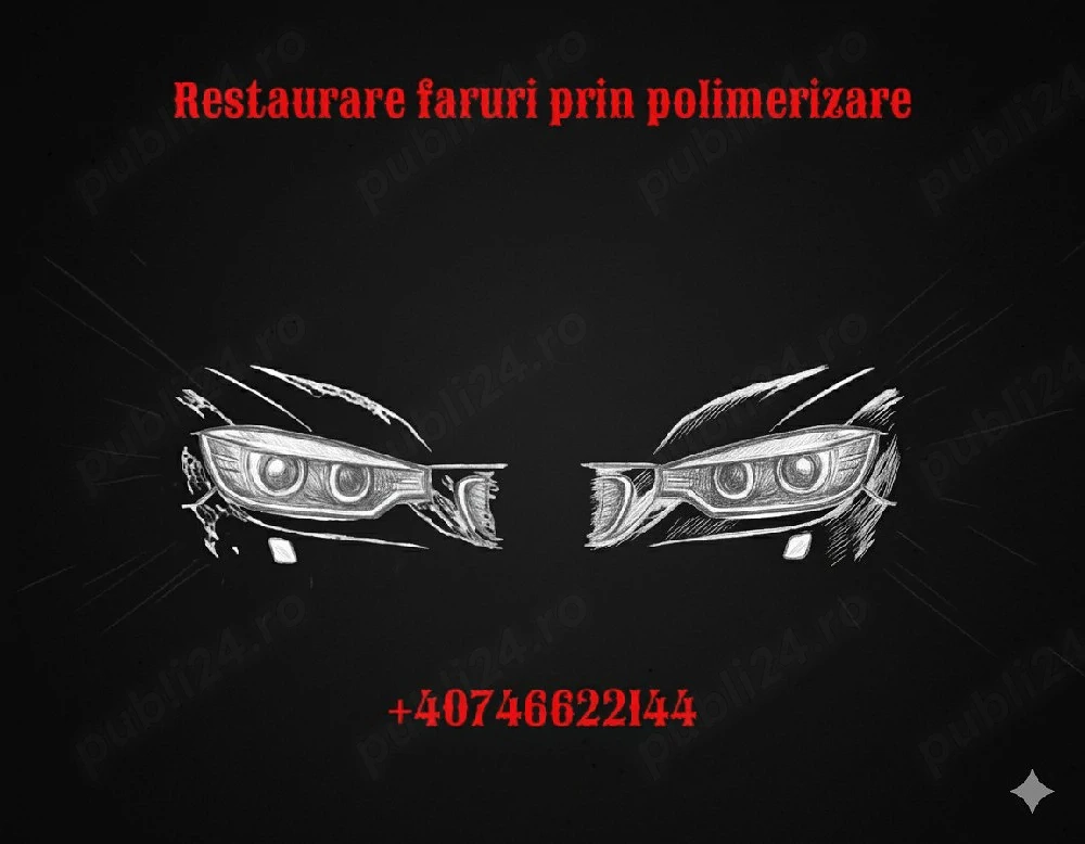 reconditionare faruri mătuite