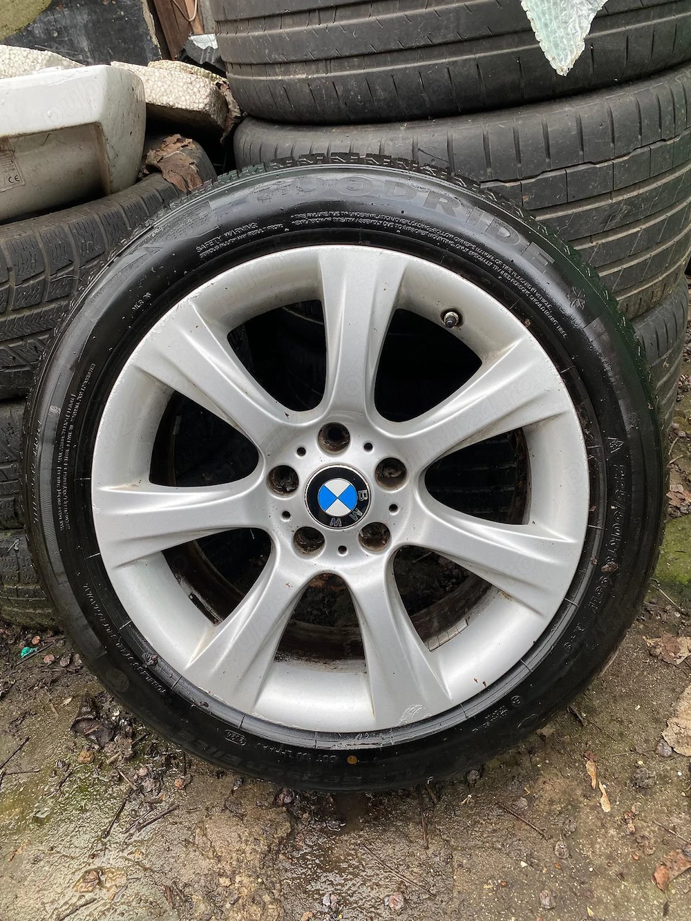 jante original bmw 18 et34 5x120 anvelope 225 50 18 allseason 