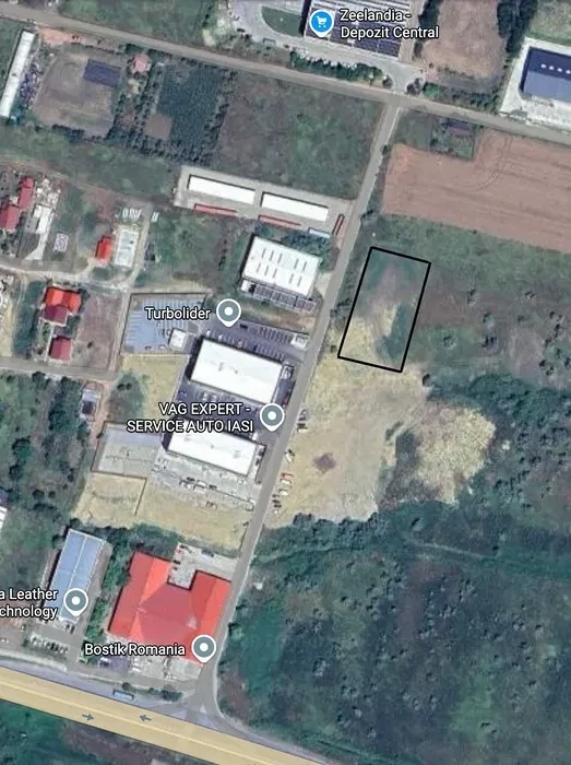 Teren intravilan 2.160 mp - Zeelandia Turbolider Hitro vizavi Metro