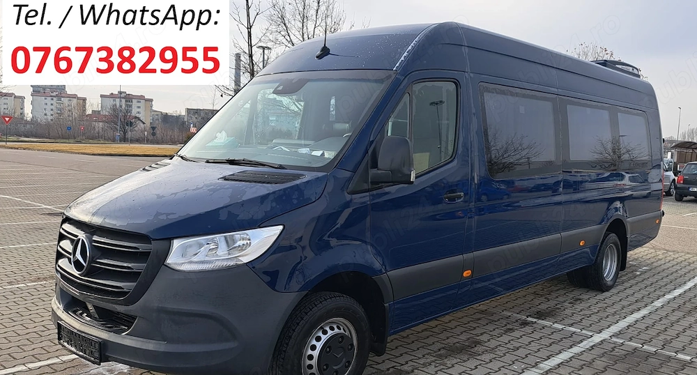 Microbuz Mercedes - Benz Sprinter 516 2.2CDi, an 2019, Euro 6, AC, sirocou Webasto, stare perfecta