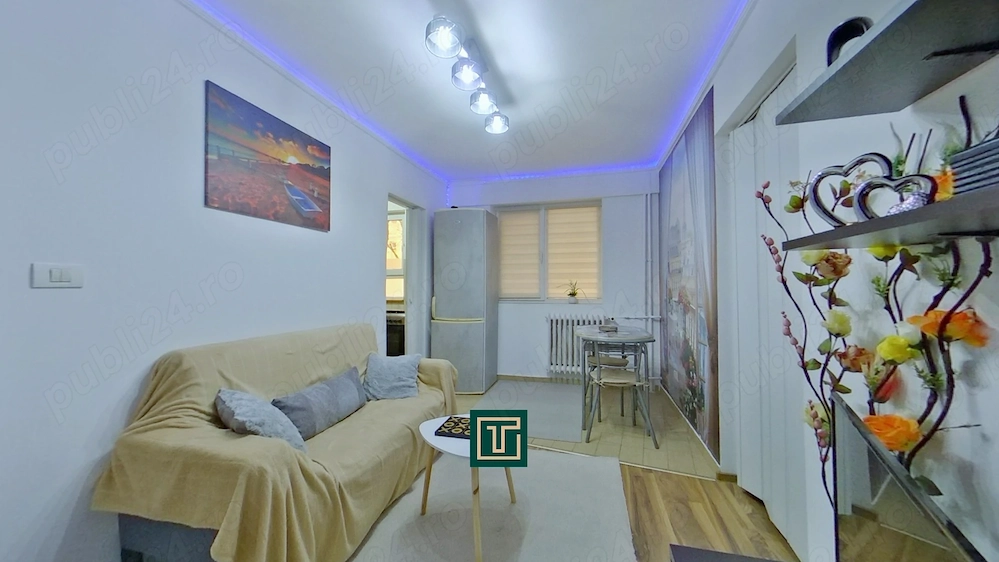 Apartament 2 camere de închiriat   Parter, zonă Intim, Arad