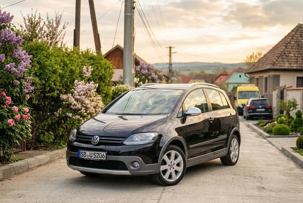 VW Golf 6 CROSS 1.4TSI Navigatie SenzoriParcare DubluClima ÎncălzireScaune CamerăMarșarier Bluethoot