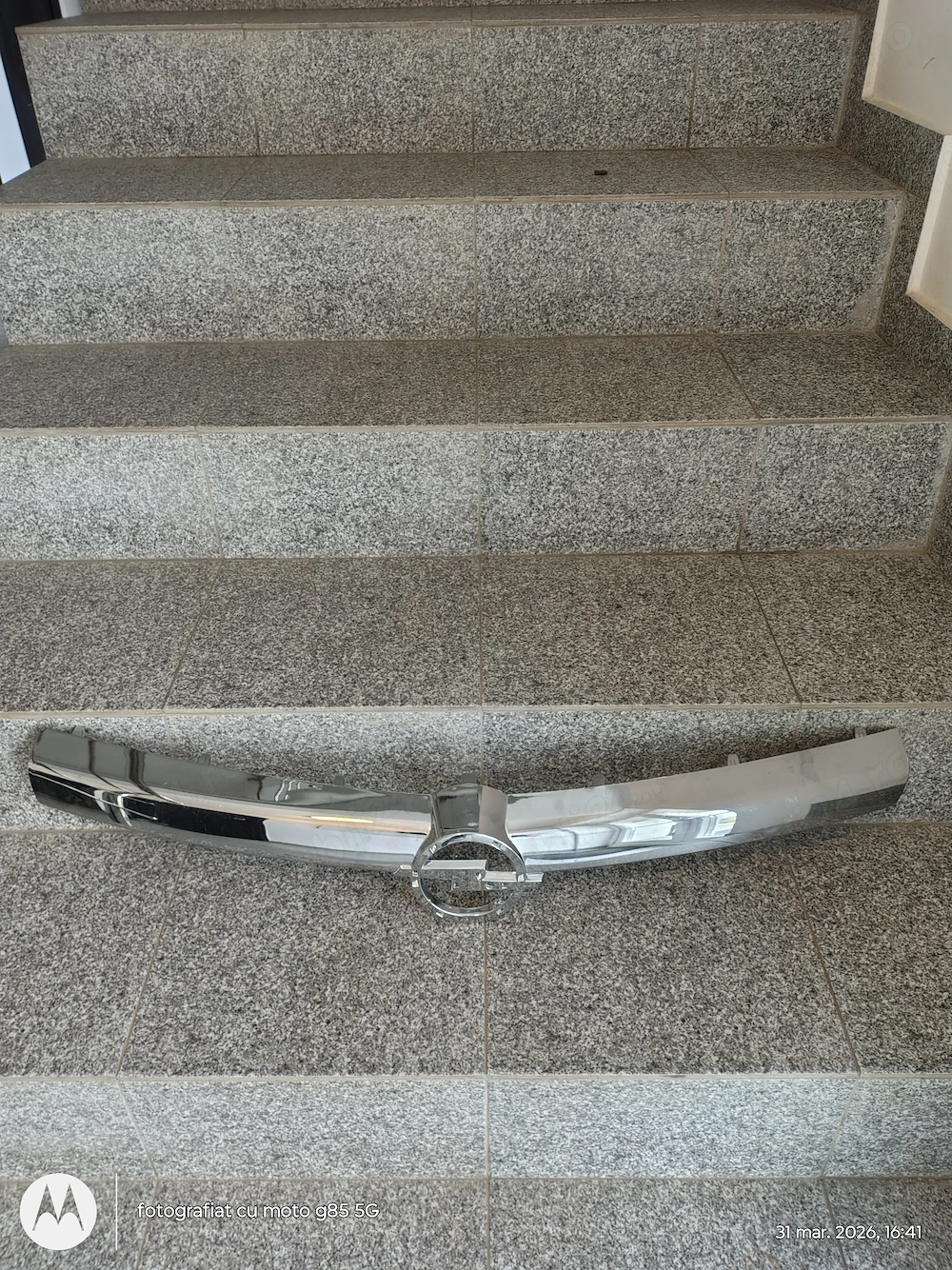 Nou Ornament bandou grila radiator Opel Astra H ( 2004-2016 ) fara emblema 