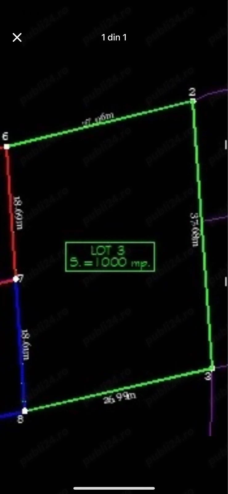 Teren intravilan sat Cornesti comuna Ortisoara, jud Timiș