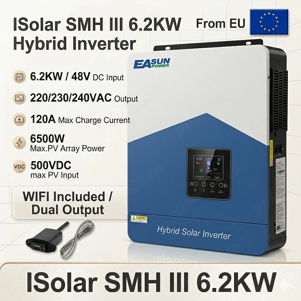 Invertor hibrid 6.2kw