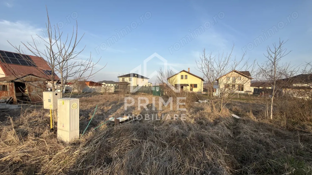 Teren intravilan | 910 mp | TOATE UTILITĂȚILE | ZONA PARTOȘ RESIDENCE 