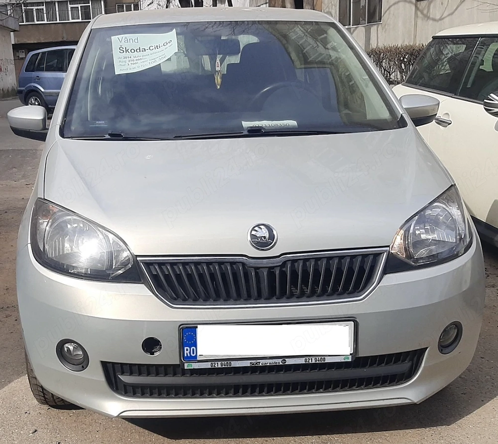 Vând auto  koda,CitiGo,TMBZZZAAZED-641472,an2014,multe piese schimb.de noi,266700Km,3700 ,neg.
