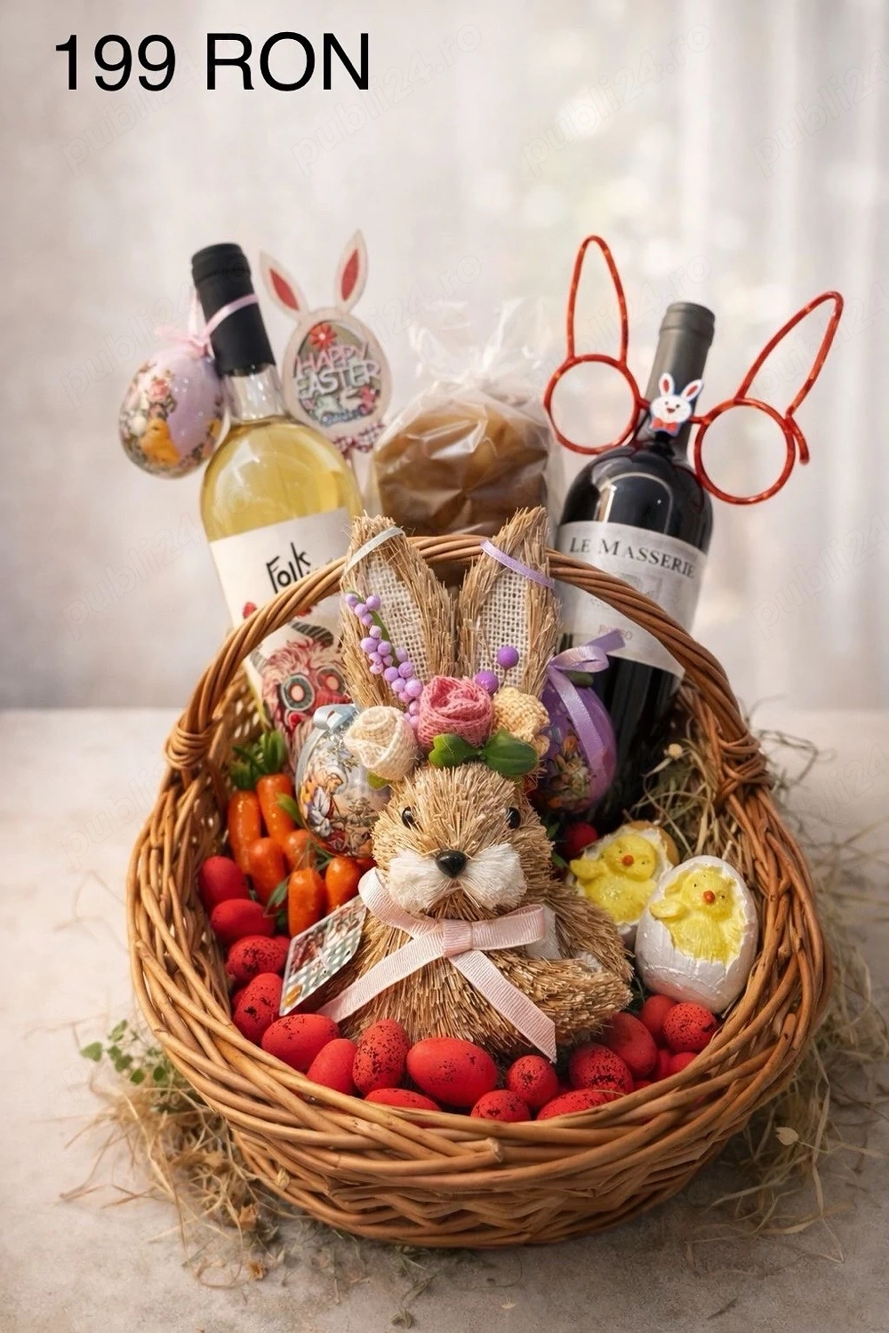 Cos de Paste cadou pentru cei dragi 