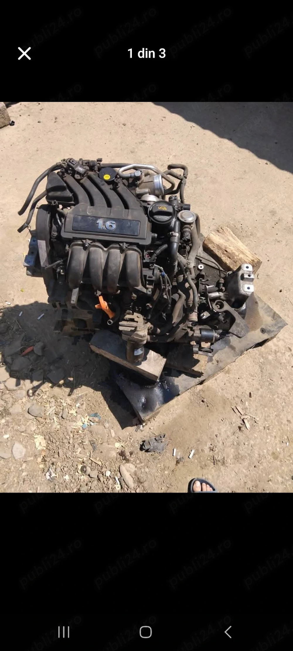 Motor vw touran 1.6 benzina 