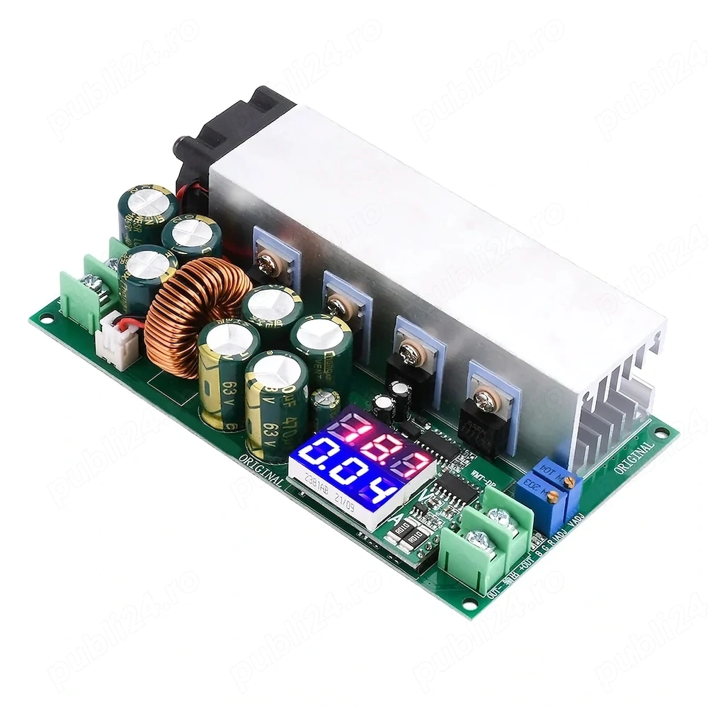 DC12-80V 20A Modul Step-Down Reglabil 600W cu Curent Constant și Afișaj Digital   Sursă Coborâtoare