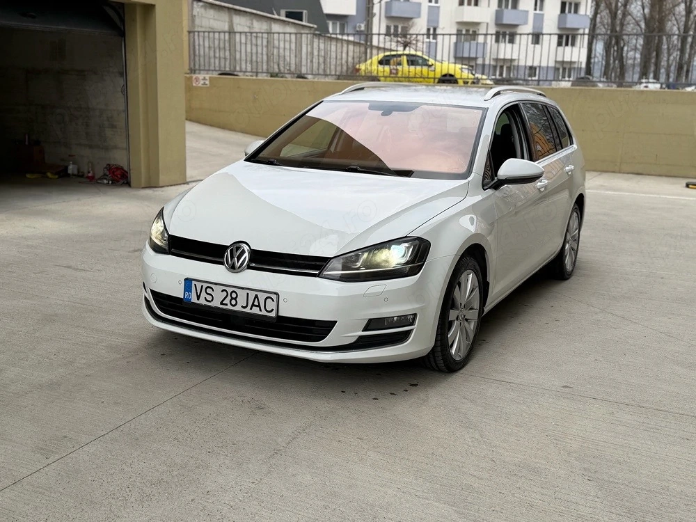 Vw Golf 7 Motor 2.0 Diesel Euro 6 Cutie DSG Clima Faruri Led Fab 2016 Distronic Senzori 360