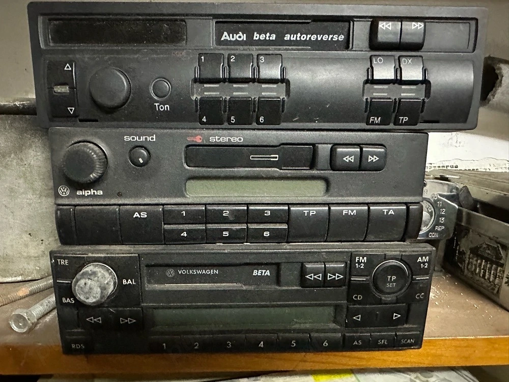 radio Cass auto vintage