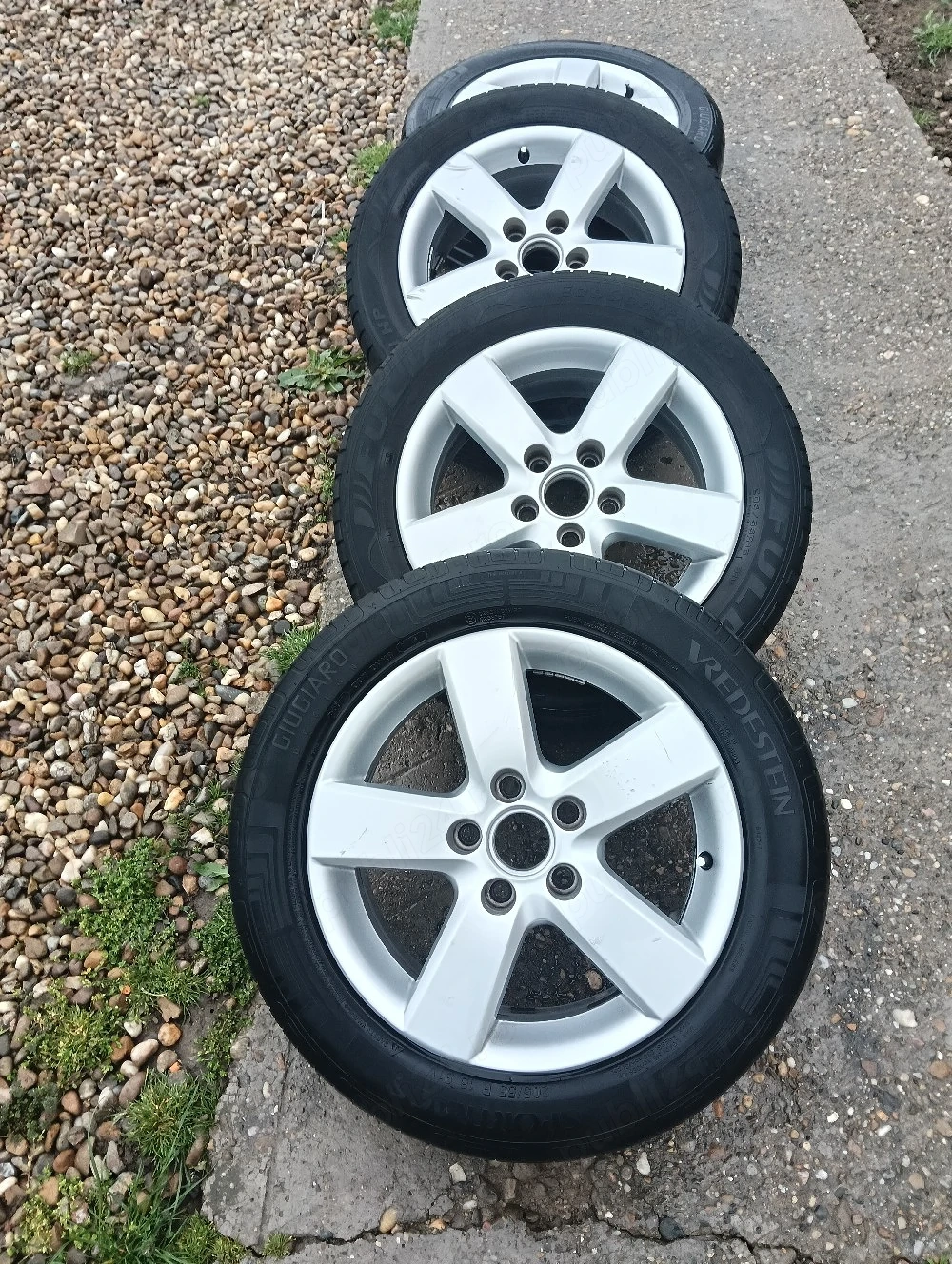 Vand jante originale VW 205 55 r 16 de vara 