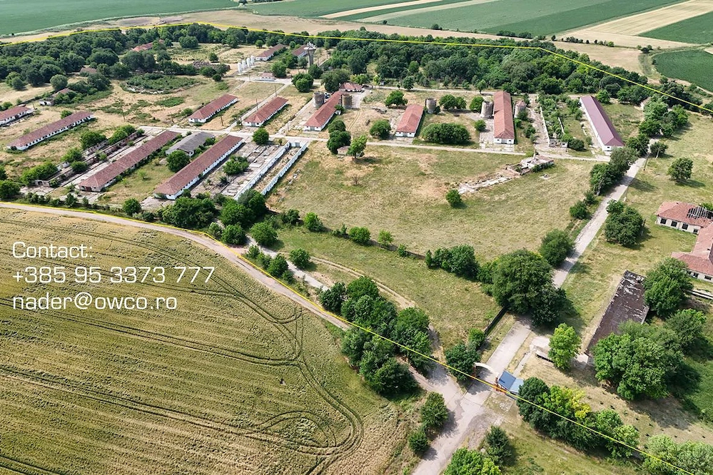 Ferma 30 ha renovata si utilitata, Comuna Biled, Jud Timis,