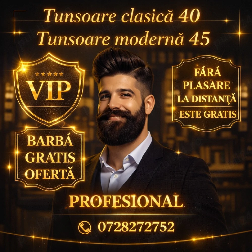 frizer profesionist la domicilul in Galați 