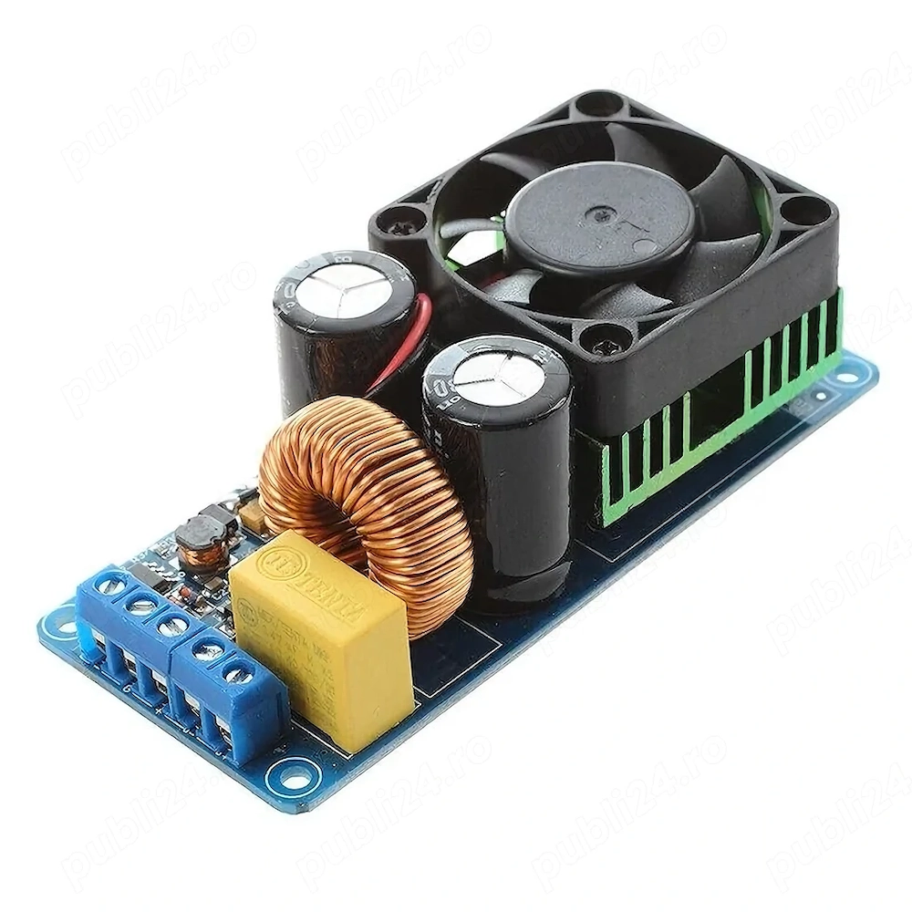 Kit Amplificator Mono Clasa D 500W IRS2092   Amplificator Audio Mono pentru Subwoofer Premium