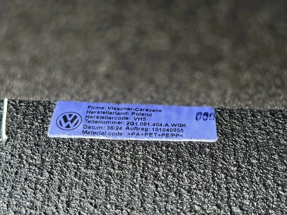 covorase auto VW originale noi