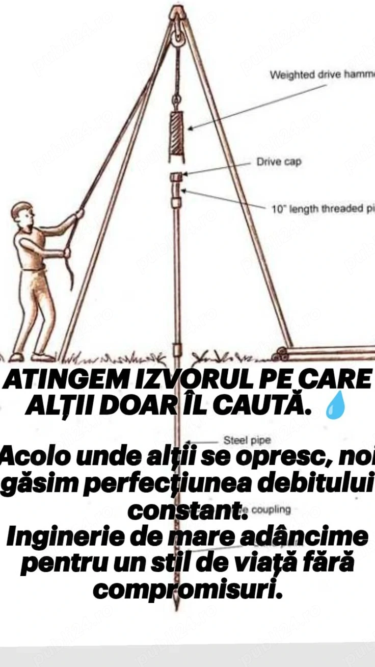 foraje puturi si denisipari