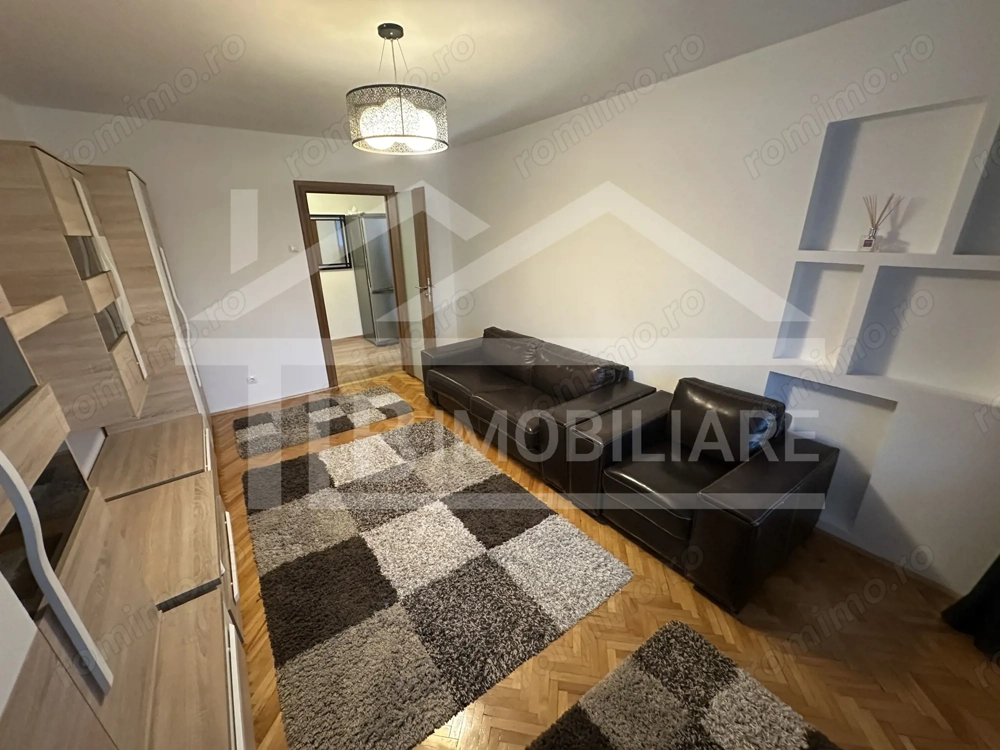 Apartament de 2 camere, decomadat, 55mp , Zona UMFST