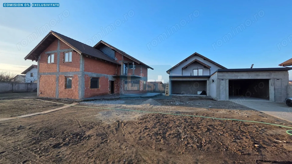 Casă P+1 cu vedere la Dunăre | 1.056 mp teren | Garaj dublu