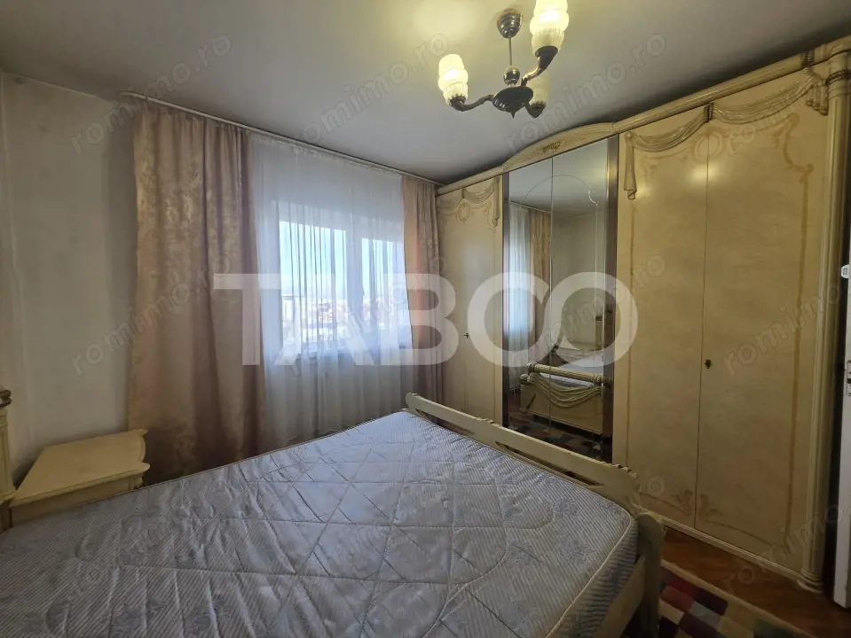 Apartament 2 camere de inchiriat 52mp decomandat balcon Strand Sibiu