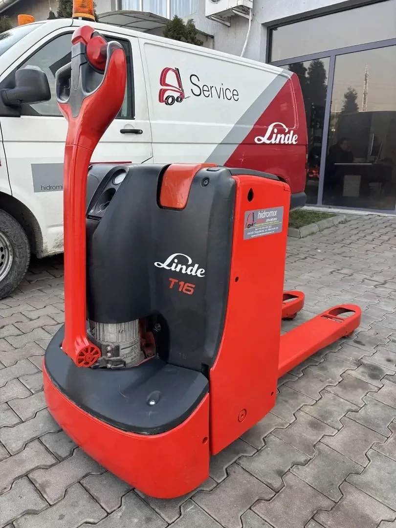 Transpaletă electrică Linde T16 An fabricație: 2019