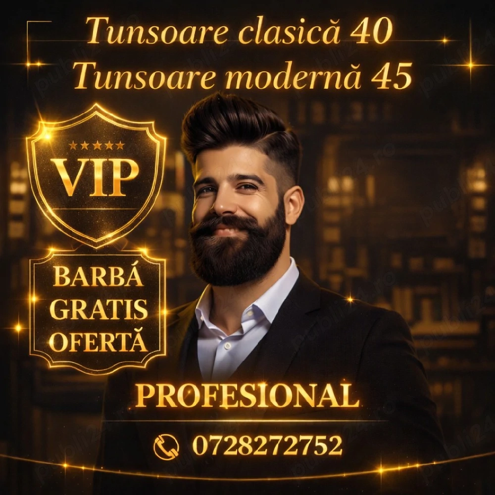 frizer profesionist la domicilul in Galați 