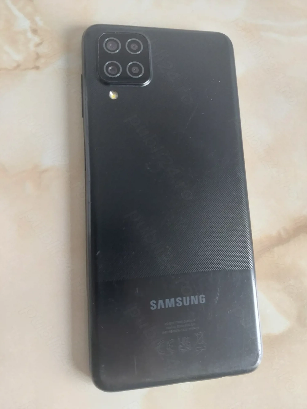 Vând Samsung Galaxy A12 spart (pentru piese sau reparat) [poze reale]