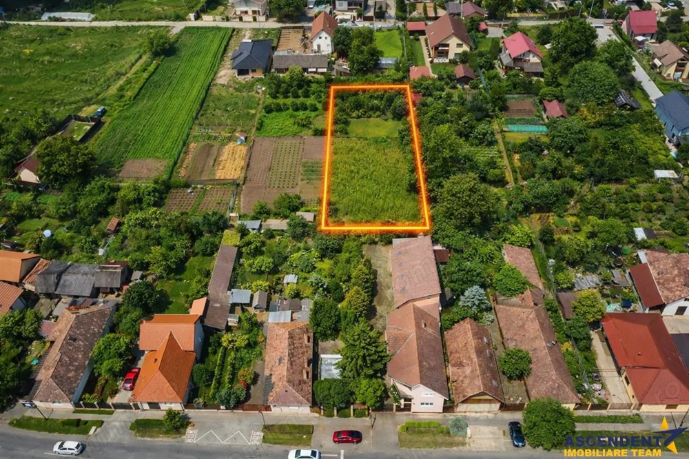 FILM! 1.409 mp teren intravilan,livada, utilitati, locatie premium: rezidential  comercial