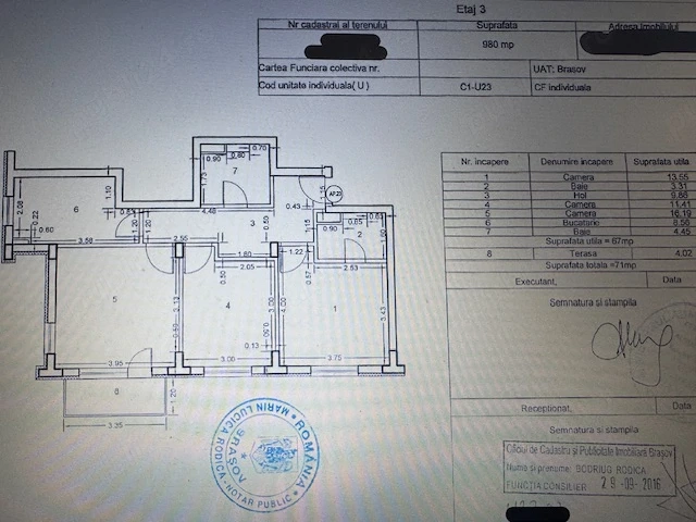De Vanzare Apartament 3C