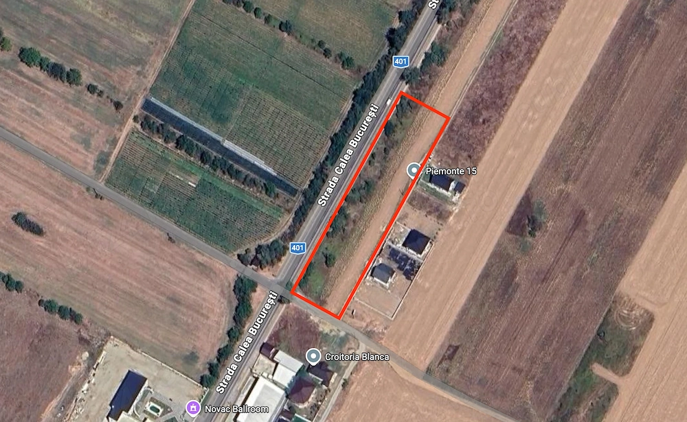 Teren intravilan comuna Vidra Calea București