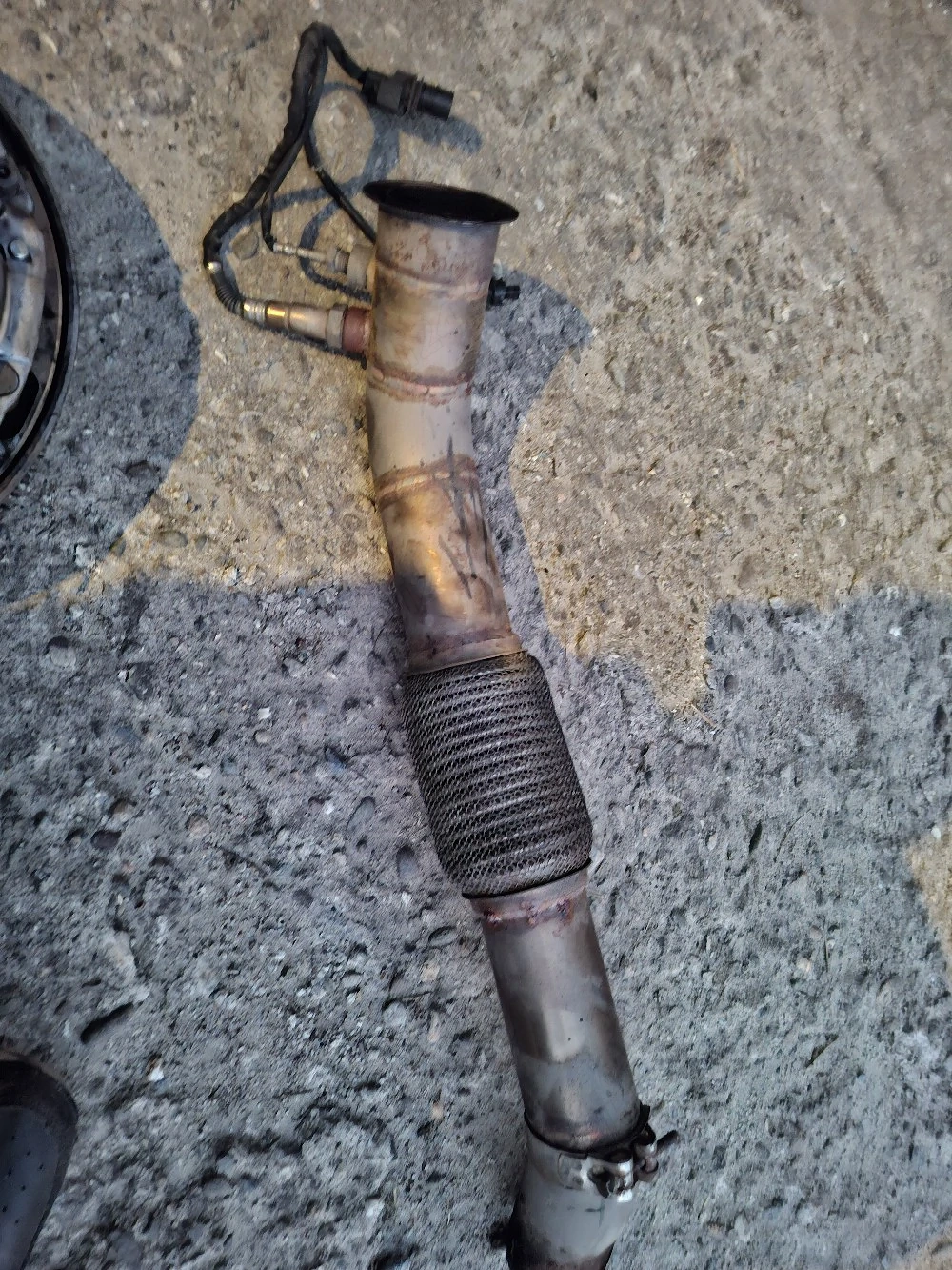 Downpipe bmw e87 -e90 motor n47 