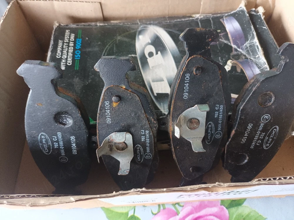 Set plăcuțe frână și saboți originale