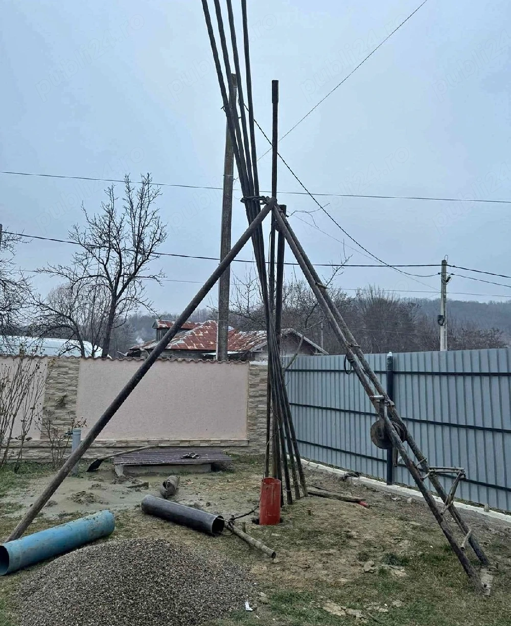 foraje puțuri apa 