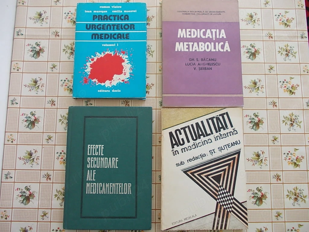 Diverse carti medicale vechi
