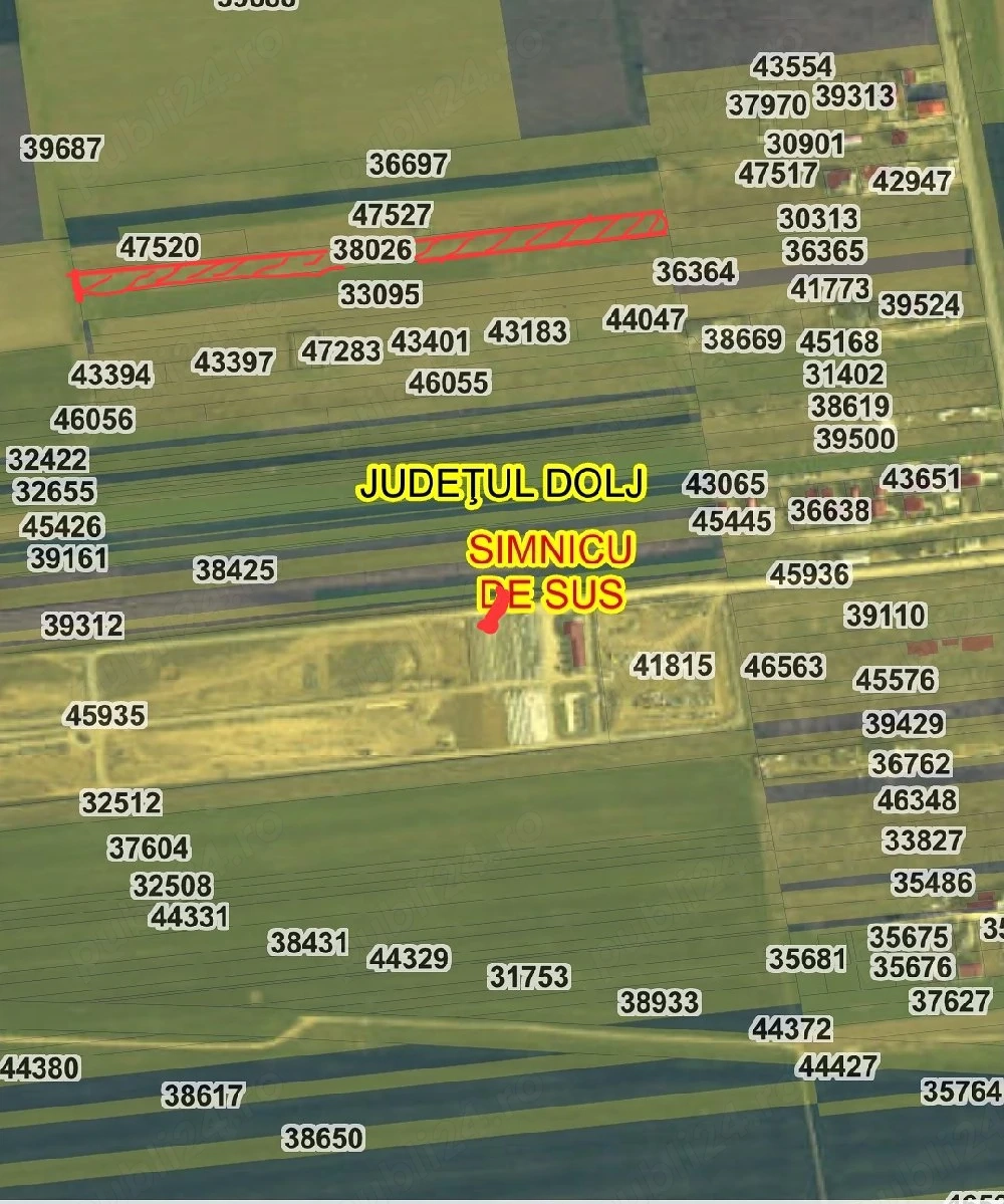 Teren între Albești și Centura de Nord 