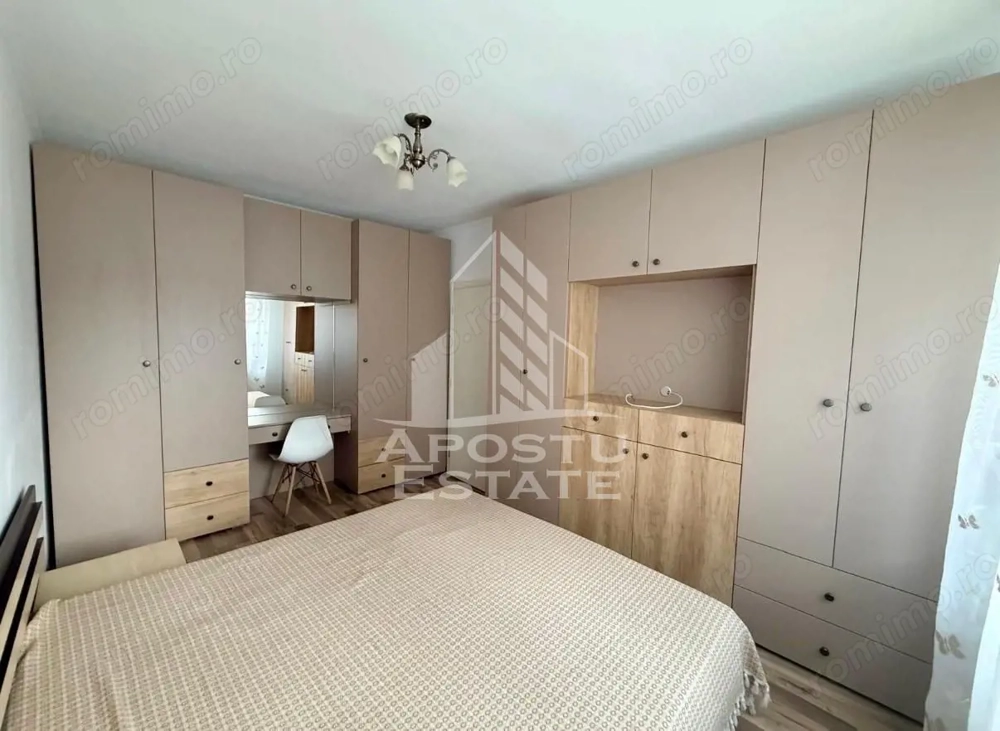 Apartament cu 2 camere de inchiriat, centrala proprie, Giroc, Timis